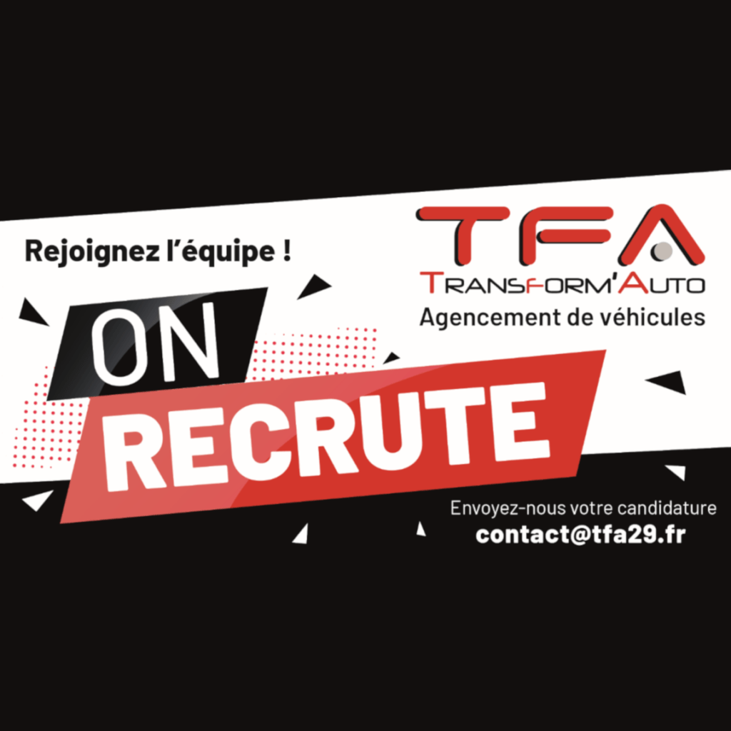 TFA recrute, rejoignez nous !